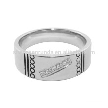 Оптовые кольца для мужчин из нержавеющей стали с логотипом Engrave